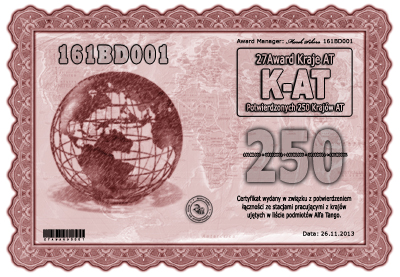 27Award Kraje AT 250 27Award Kraje AT 250